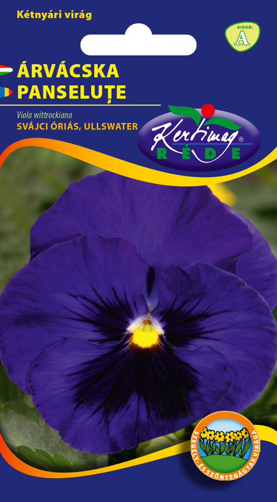 437 Seminte Panselute albastre cu ochi negri / Viola witrockiana