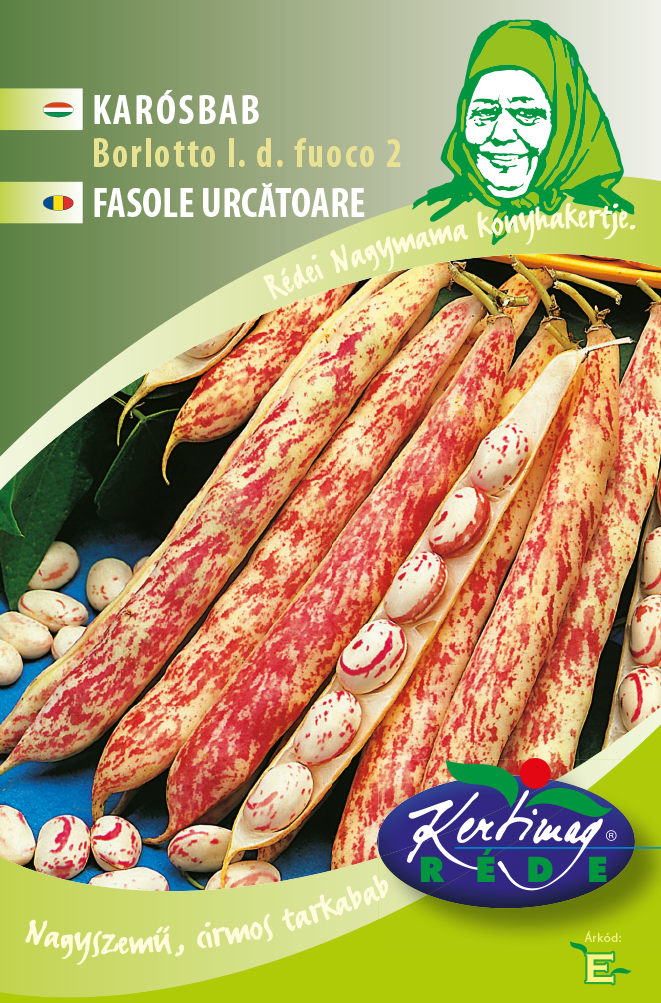 Seminte Fasole urcatoare Borlotto Lingua di Fouco 2