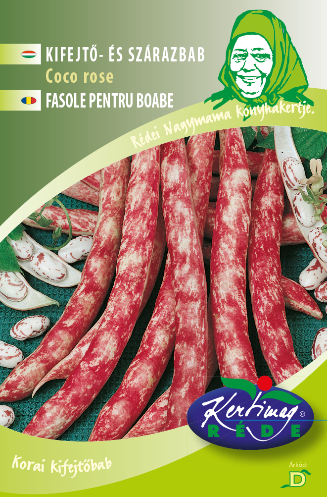 Fasole oloagă pentru boabe Coco Rose