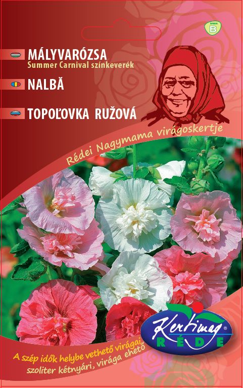 444 Nalba de gradina Summer Carnival / Alcea rosea