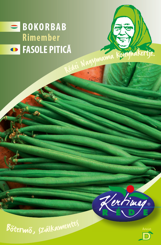 Fasole oloagă cu păstaia verde Rimember