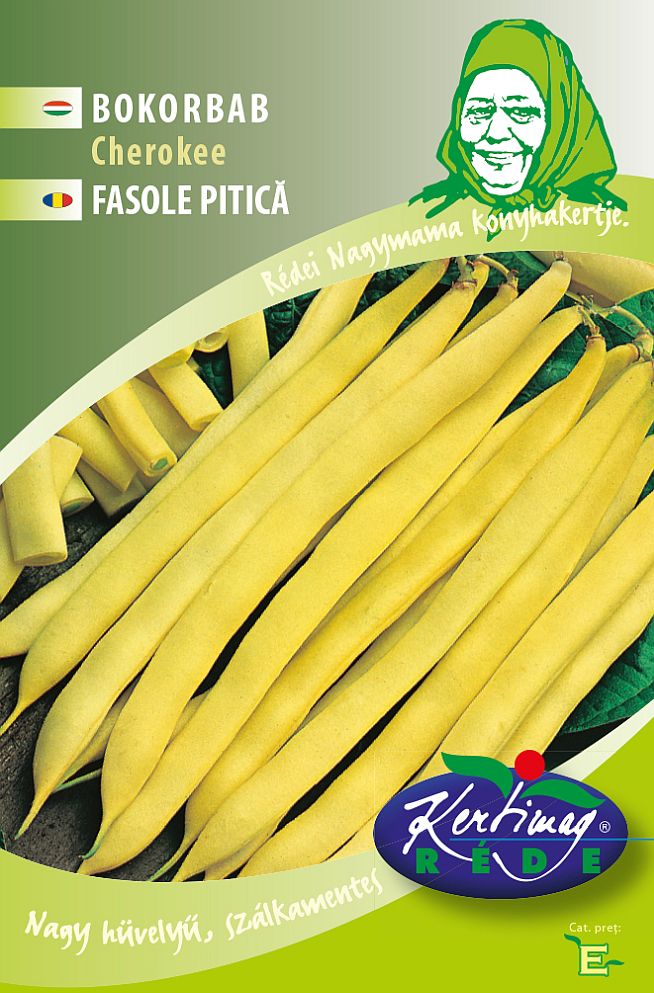 Seminte Fasole oloaga cu pastaia galbena Cherokee