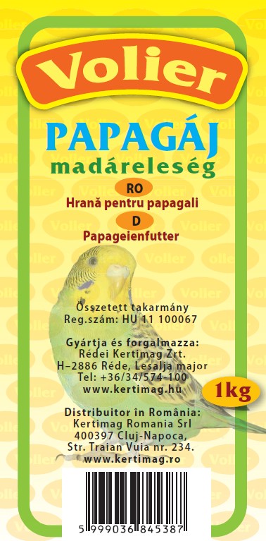 Hrană pentru papagali