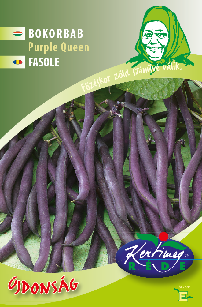 Seminte Fasole oloaga pentru boabe Purple Queen 50g