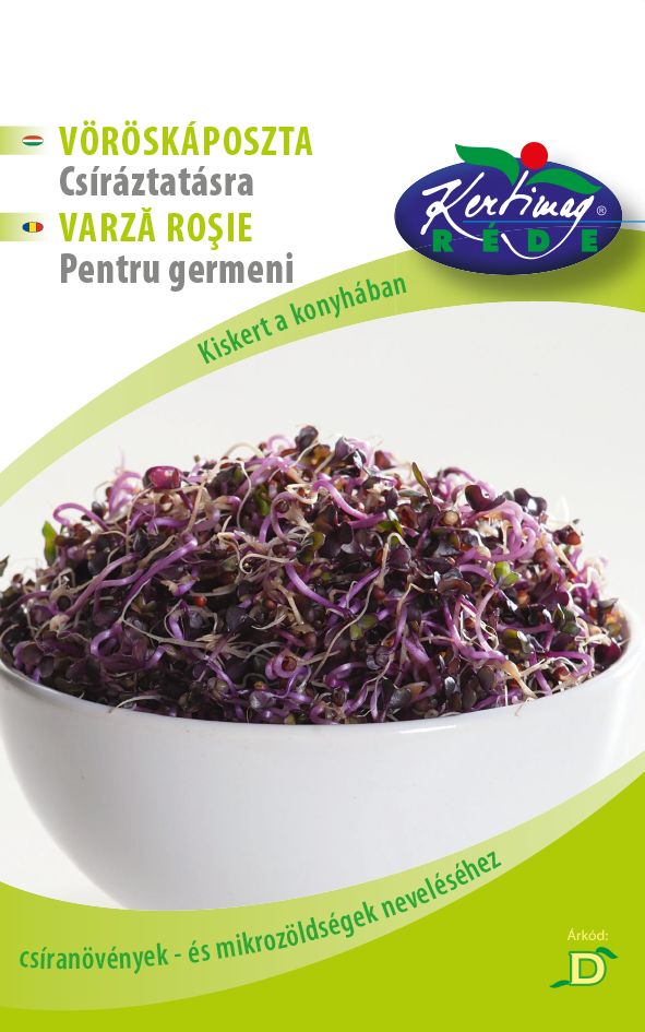 Seminte Varza rosie BIO pentru germeni