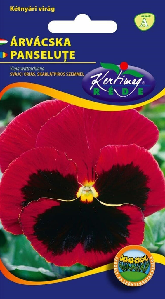 Seminte Panselute rosu scarlat / Viola witrockiana
