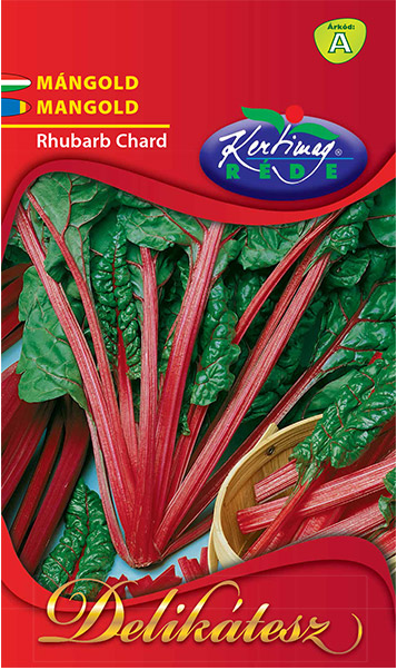 Mangold Rhubarb, roşu